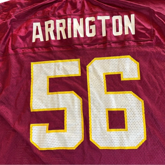 Reebok Men’s Washington Redskins LaVar Arrington #56 Jersey Size Large - Picture 4 of 7